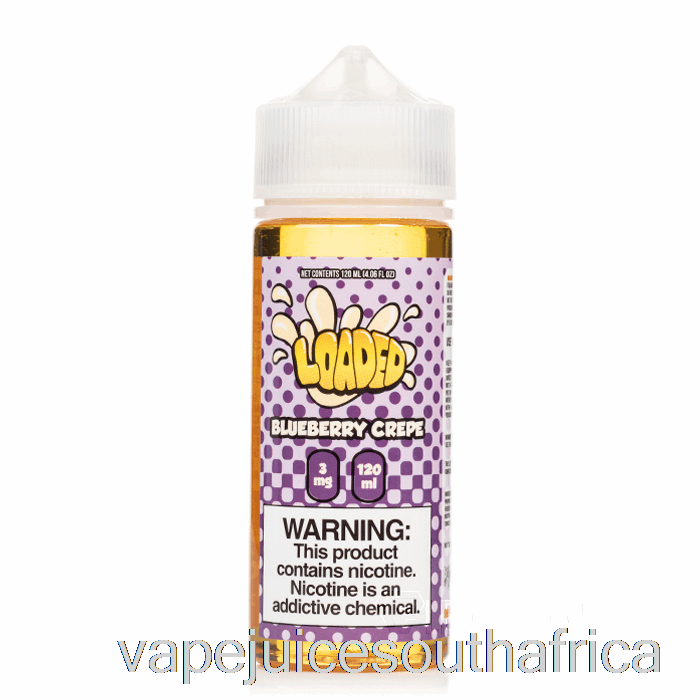Vape Pods Blueberry Crepe - Loaded E-Liquid - Ruthless Vapors - 120Ml 6Mg